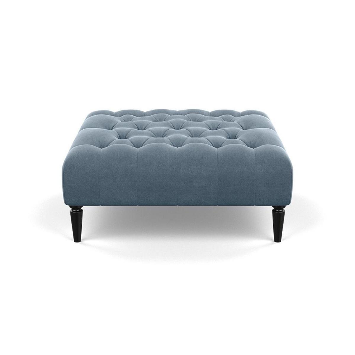 Heal's Balmoral Ottoman Capelo LinenCotton Sea Shanty Walnut Feet - Heal's UK Furniture – image 98