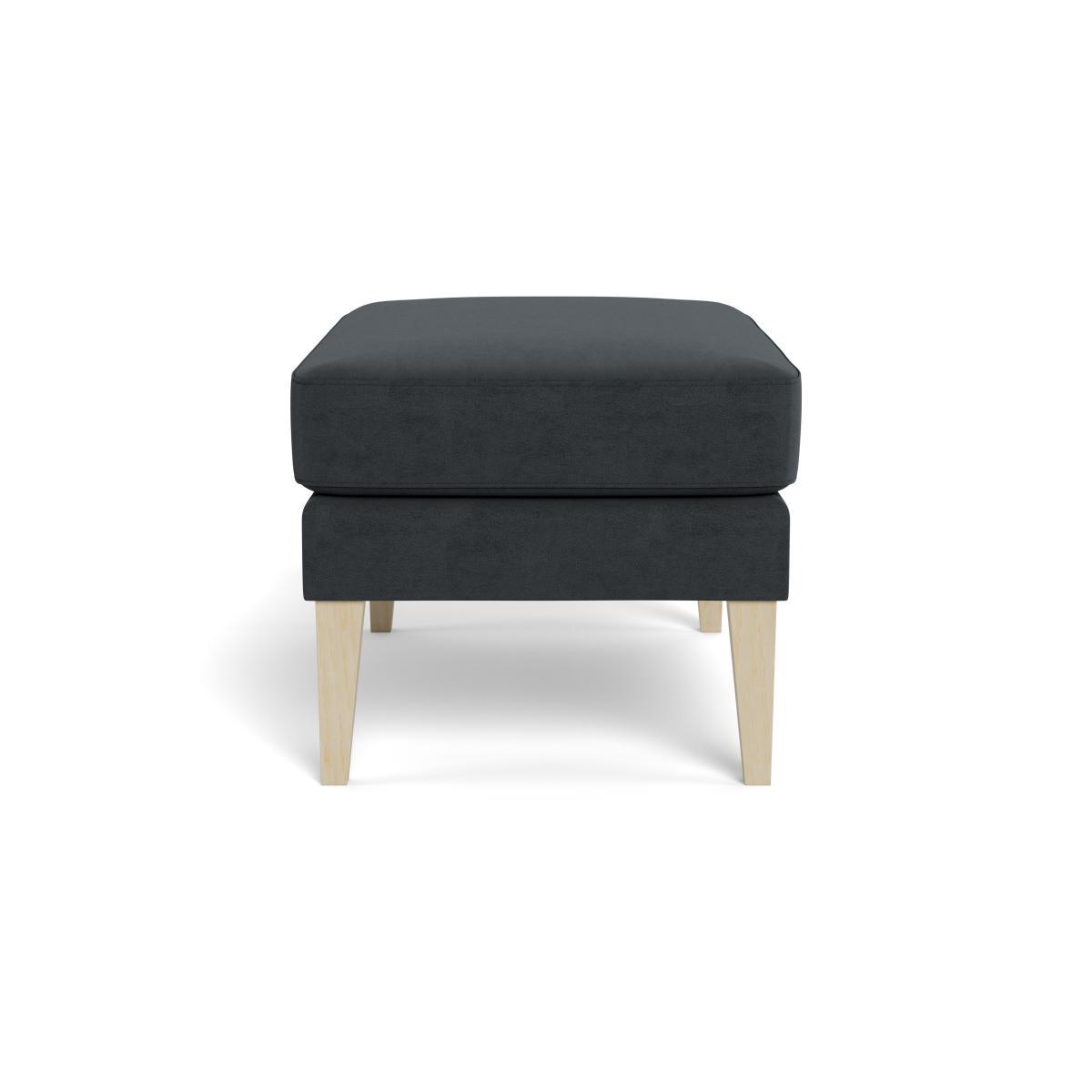 Heal's Richmond Ottoman Textured Boucle Steel Natural Feet - Heal's UK Furniture – image 3