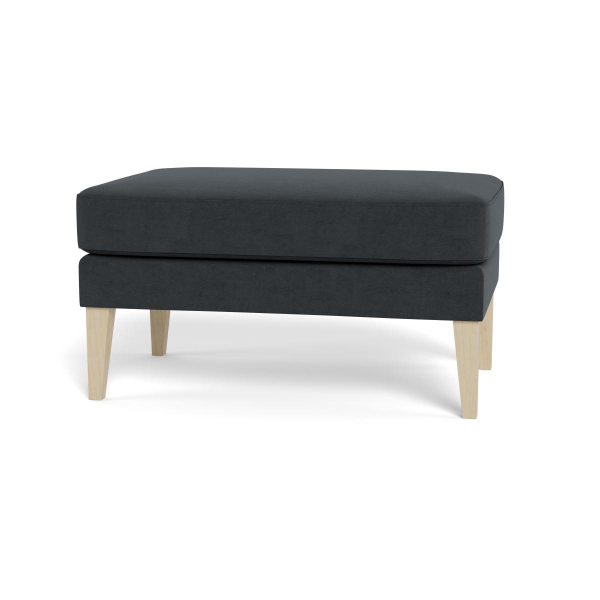 Heal's Richmond Ottoman Textured Boucle Steel Natural Feet - Heal's UK Furniture – image 5