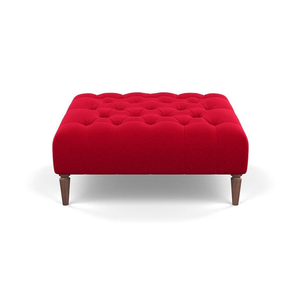 Heal's Balmoral Ottoman Broad Weave Putty Walnut Feet - Heal's UK Furniture – image 34