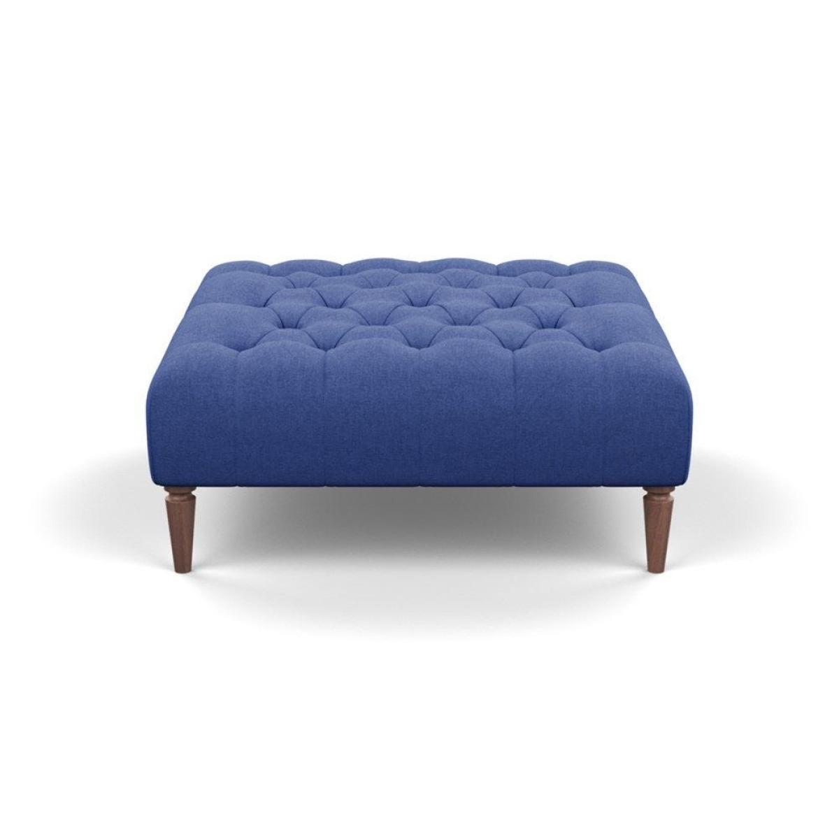 Heal's Balmoral Ottoman Broad Weave Putty Walnut Feet - Heal's UK Furniture – image 56