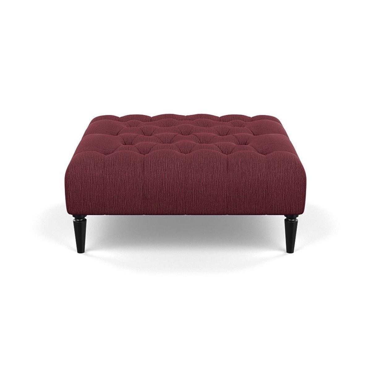 Heal's Balmoral Ottoman Broad Weave Putty Walnut Feet - Heal's UK Furniture – image 69