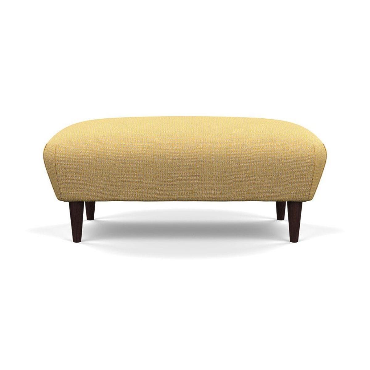 Heal's Somerset Footstool Velvet Midnight Dark Stain - Heal's UK Furniture – image 2