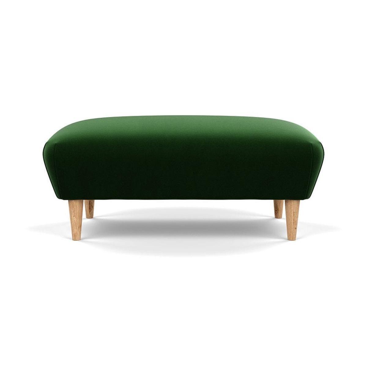 Heal's Somerset Footstool Velvet Midnight Dark Stain - Heal's UK Furniture – image 101