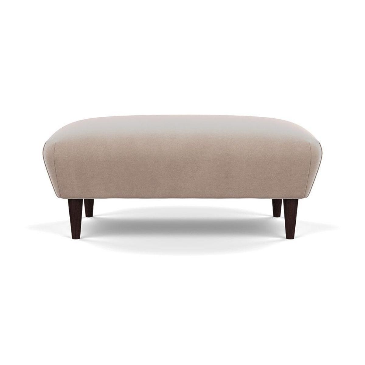 Heal's Somerset Footstool Velvet Midnight Dark Stain - Heal's UK Furniture – image 104
