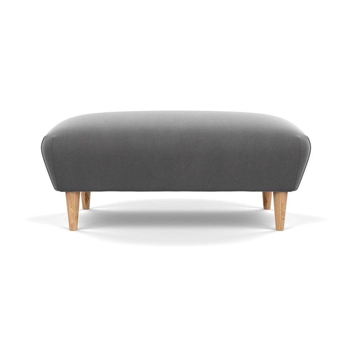 Heal's Somerset Footstool Velvet Midnight Dark Stain - Heal's UK Furniture – image 105