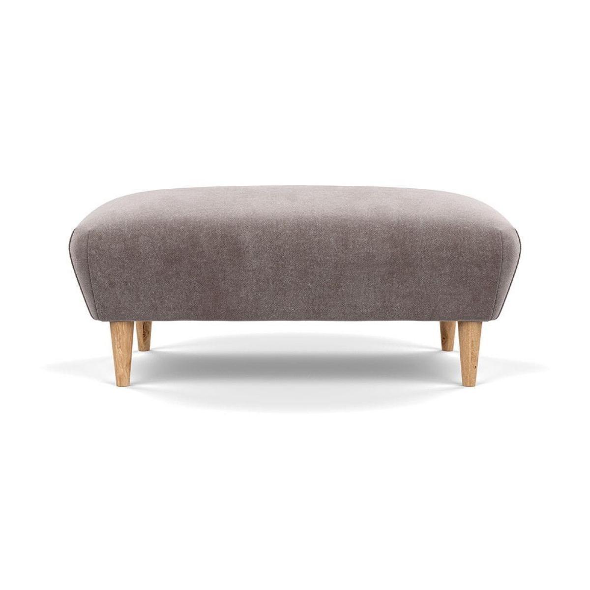 Heal's Somerset Footstool Velvet Midnight Dark Stain - Heal's UK Furniture – image 108