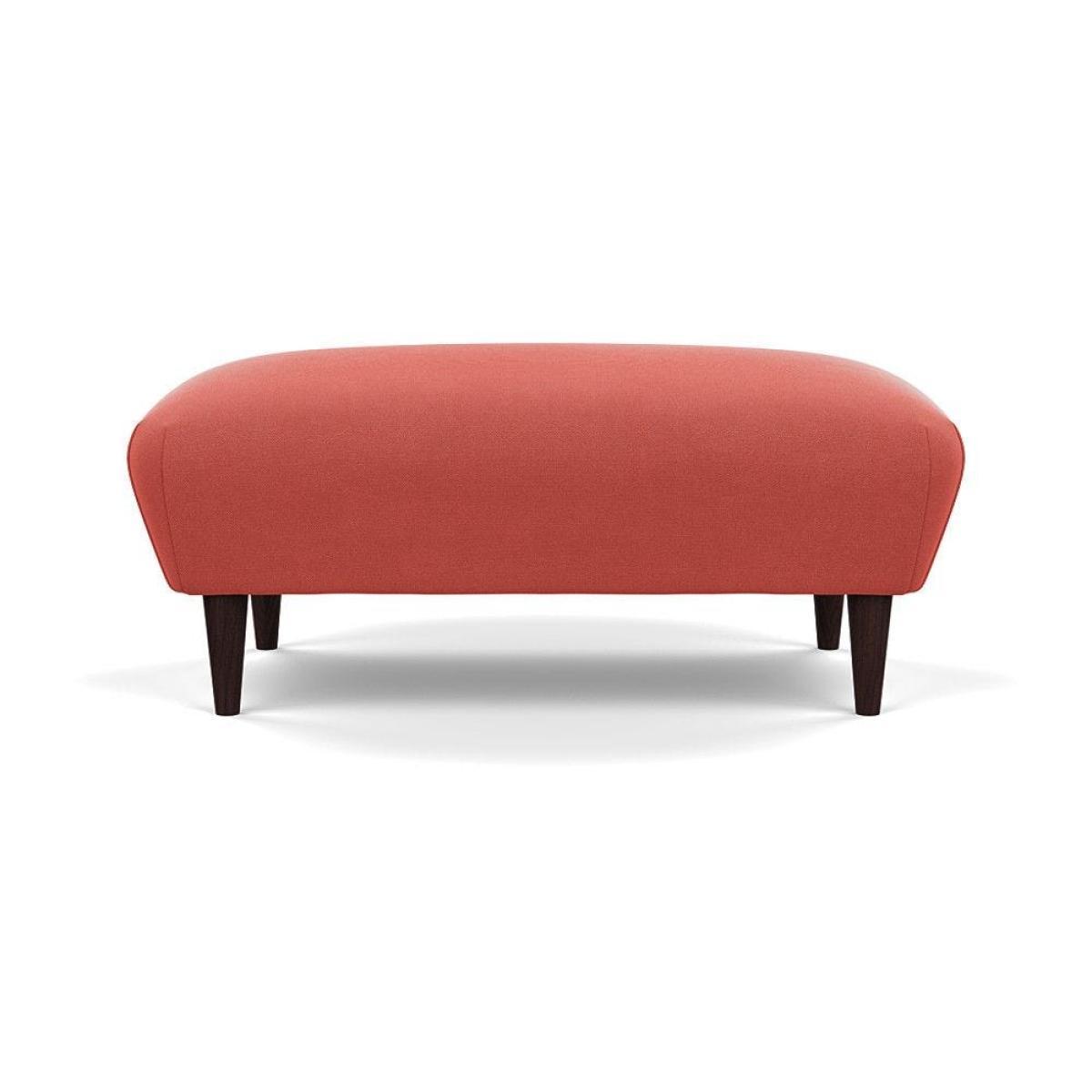 Heal's Somerset Footstool Velvet Midnight Dark Stain - Heal's UK Furniture – image 16