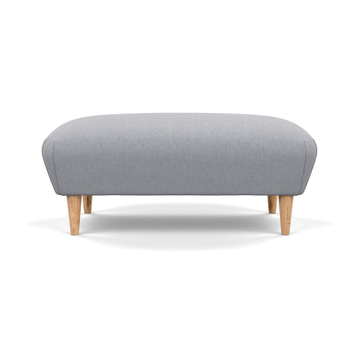 Heal's Somerset Footstool Velvet Midnight Dark Stain - Heal's UK Furniture – image 20