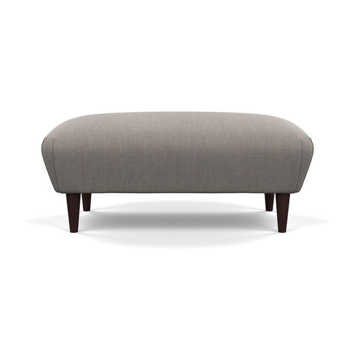 Heal's Somerset Footstool Velvet Midnight Dark Stain - Heal's UK Furniture – image 29