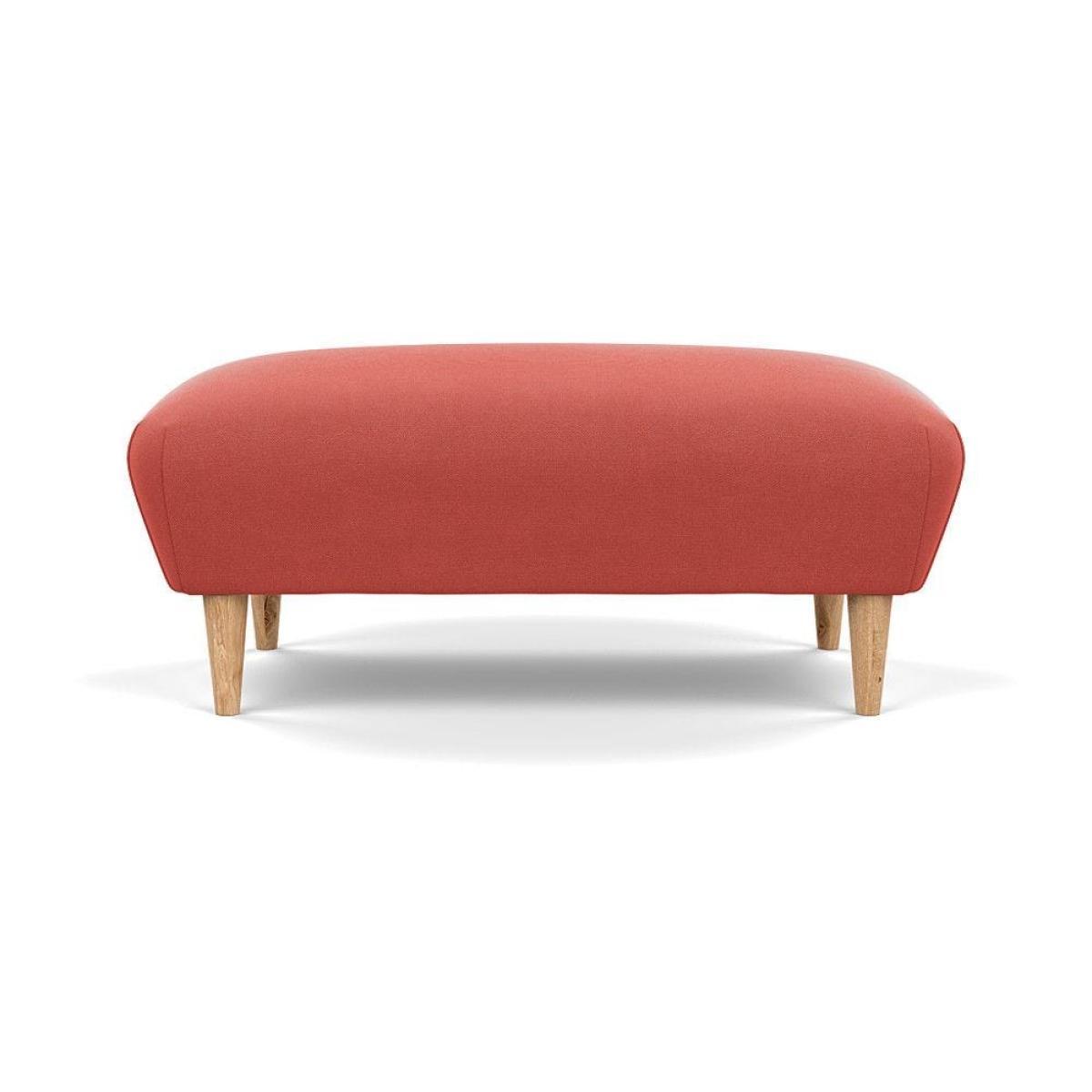 Heal's Somerset Footstool Velvet Midnight Dark Stain - Heal's UK Furniture – image 31
