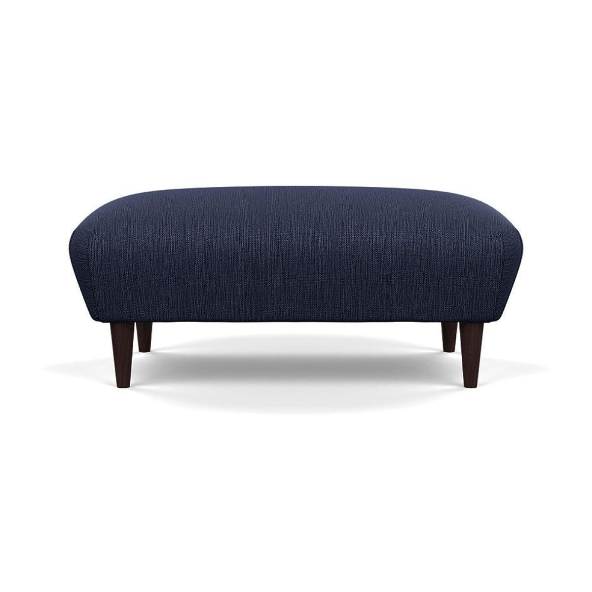 Heal's Somerset Footstool Velvet Midnight Dark Stain - Heal's UK Furniture – image 33