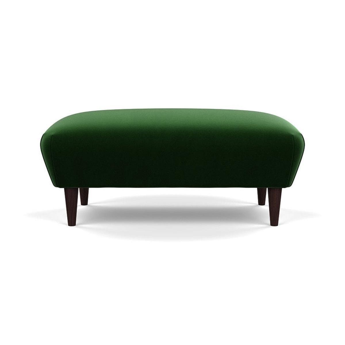 Heal's Somerset Footstool Velvet Midnight Dark Stain - Heal's UK Furniture – image 35
