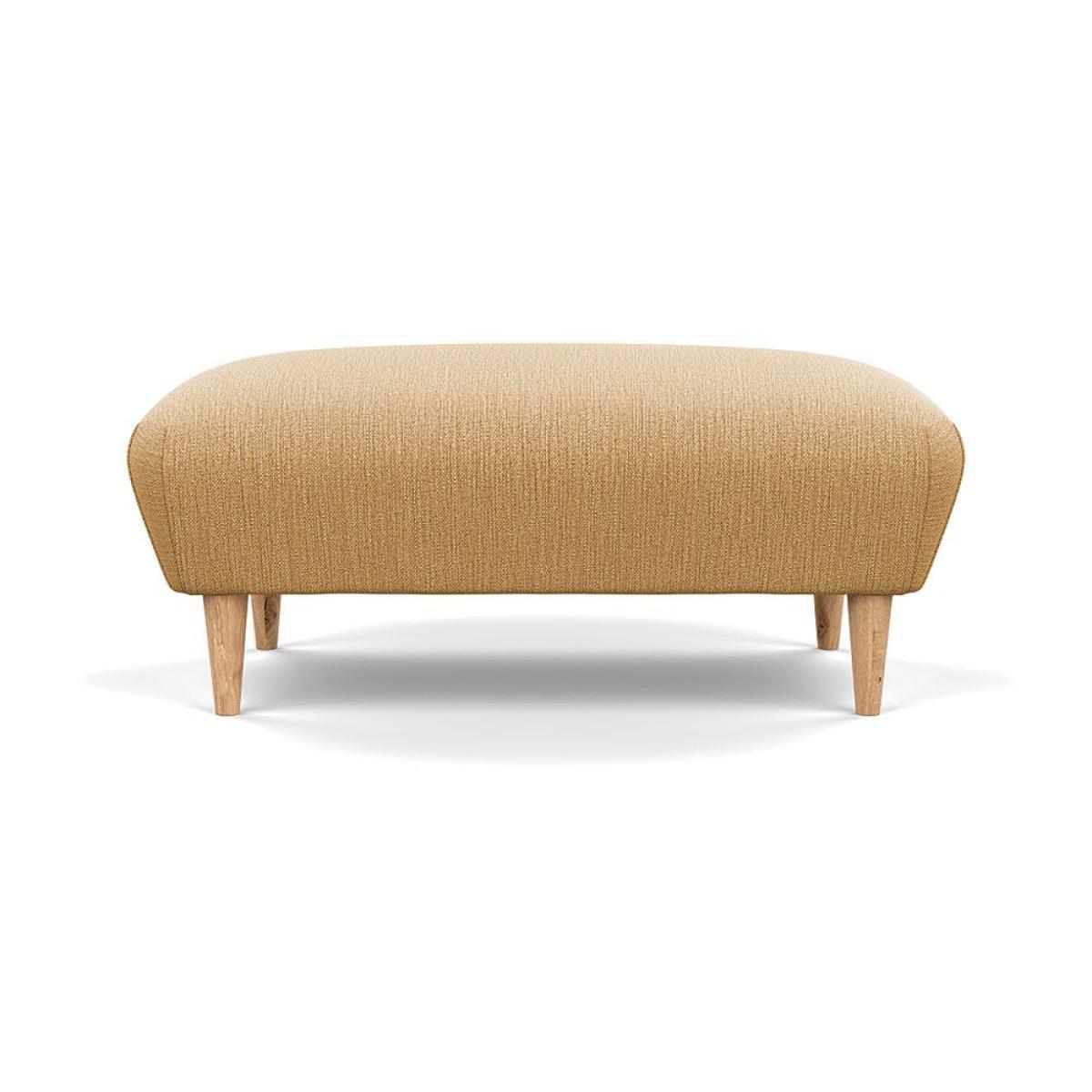 Heal's Somerset Footstool Velvet Midnight Dark Stain - Heal's UK Furniture – image 37