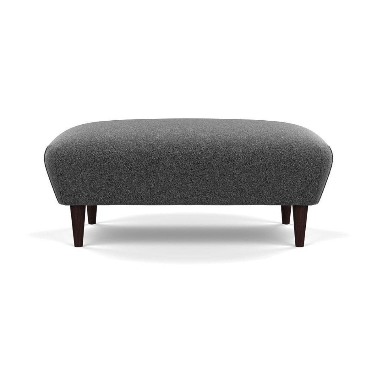 Heal's Somerset Footstool Velvet Midnight Dark Stain - Heal's UK Furniture – image 43
