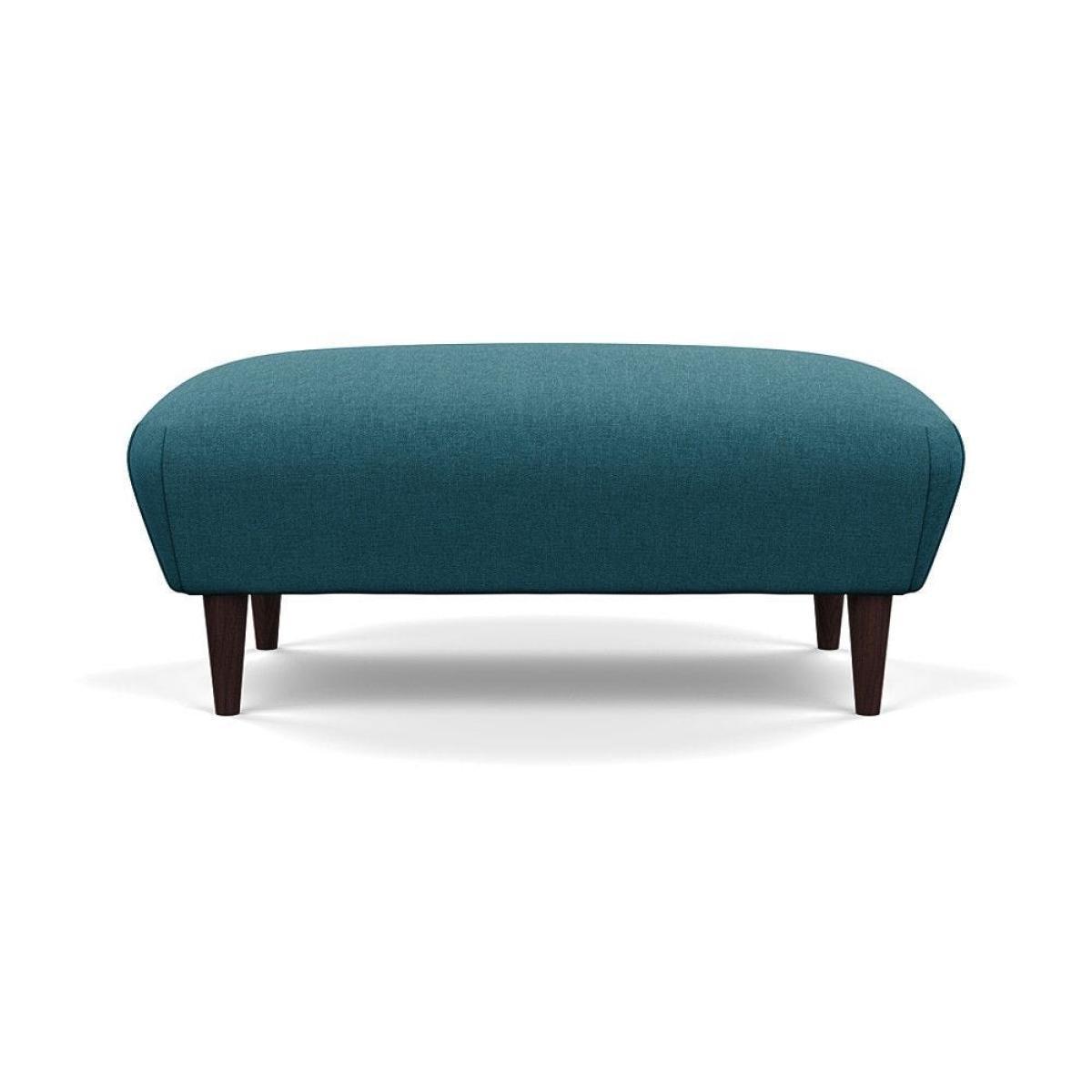 Heal's Somerset Footstool Velvet Midnight Dark Stain - Heal's UK Furniture – image 44