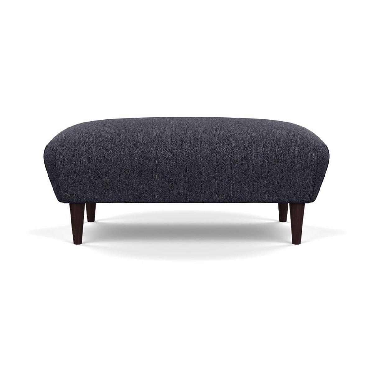 Heal's Somerset Footstool Velvet Midnight Dark Stain - Heal's UK Furniture – image 48