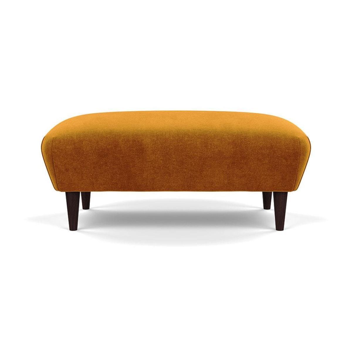 Heal's Somerset Footstool Velvet Midnight Dark Stain - Heal's UK Furniture – image 50