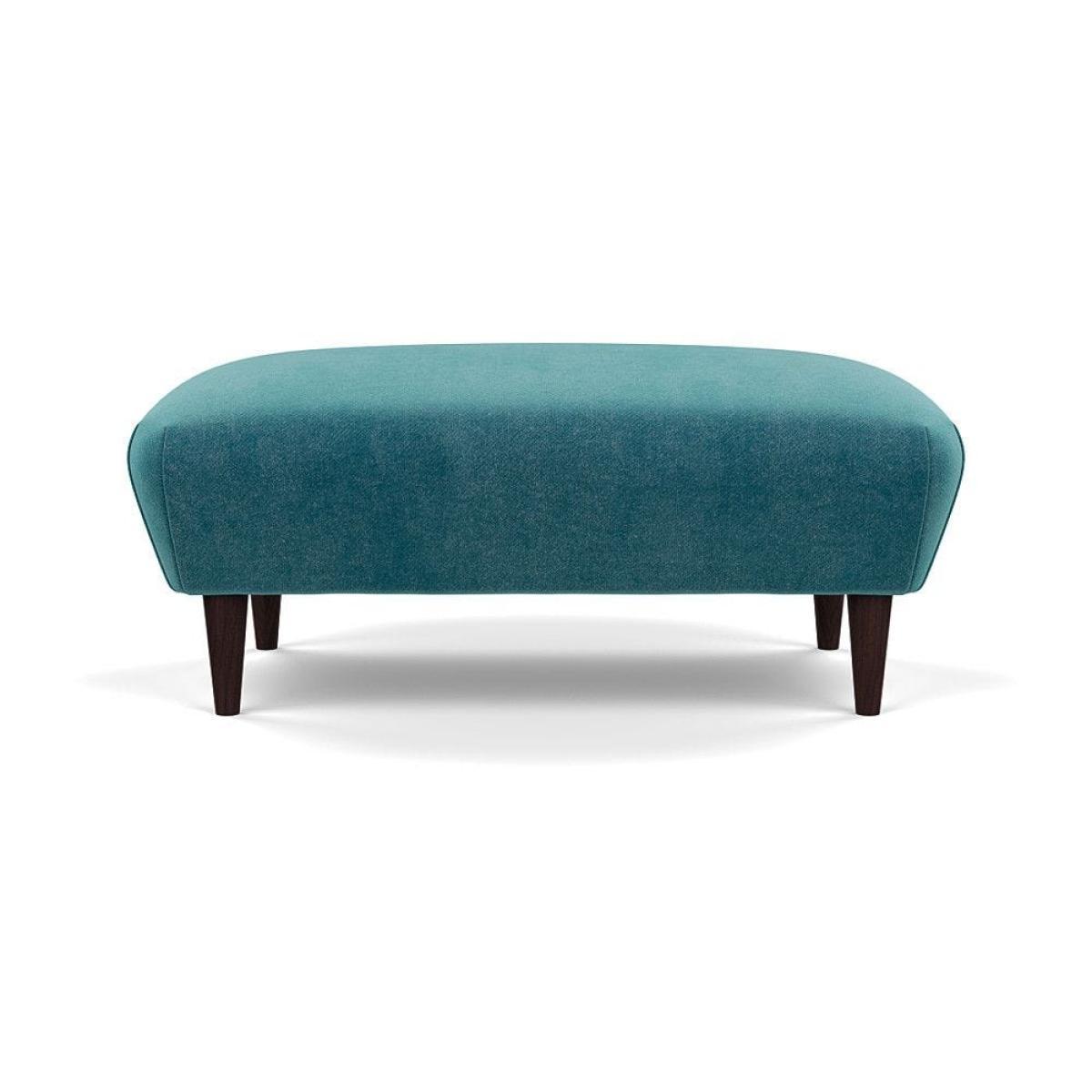 Heal's Somerset Footstool Velvet Midnight Dark Stain - Heal's UK Furniture – image 55