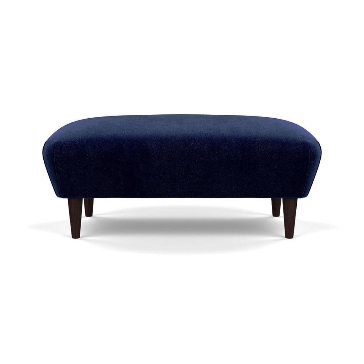 Heal's Somerset Footstool Velvet Midnight Dark Stain - Heal's UK Furniture – image 57