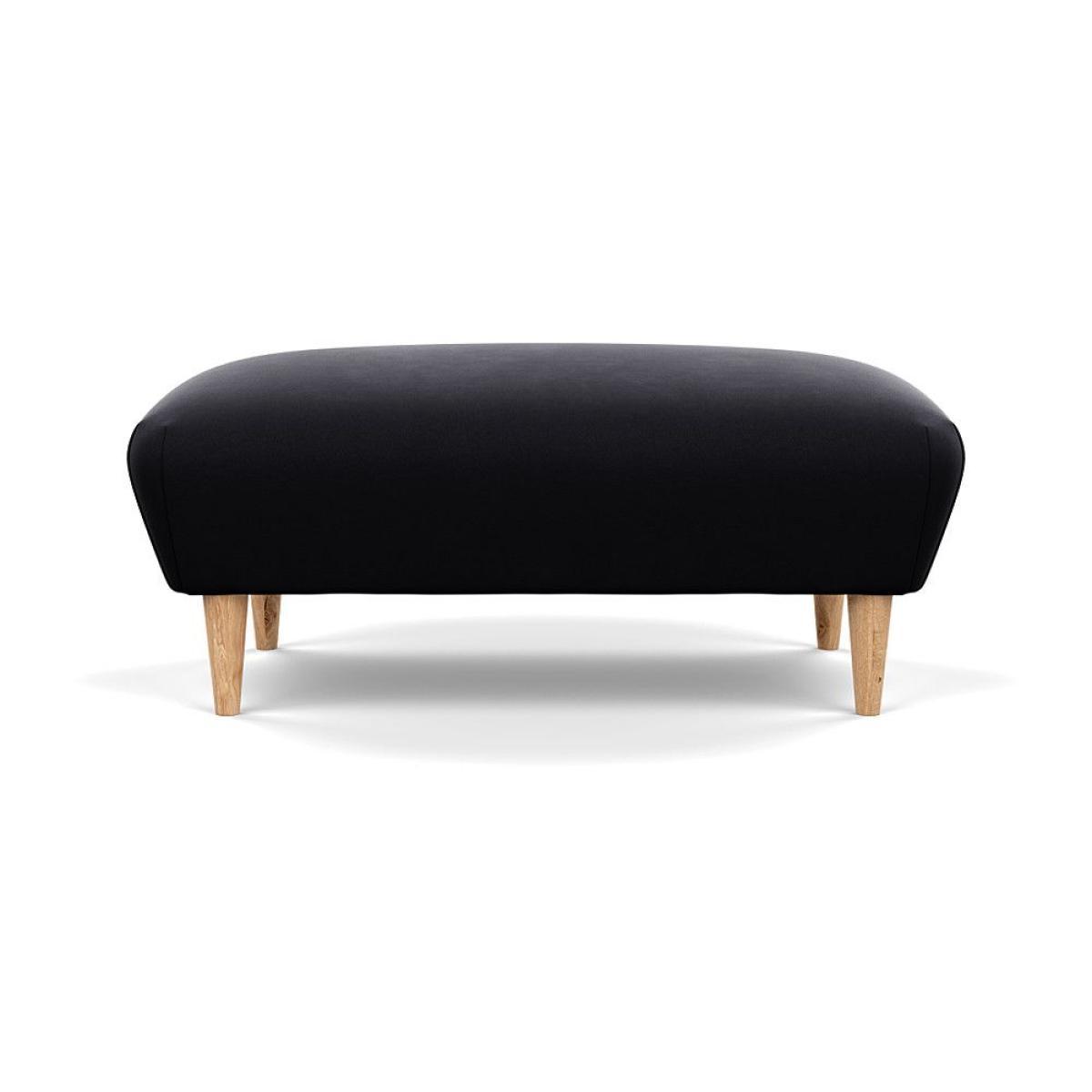 Heal's Somerset Footstool Velvet Midnight Dark Stain - Heal's UK Furniture – image 58