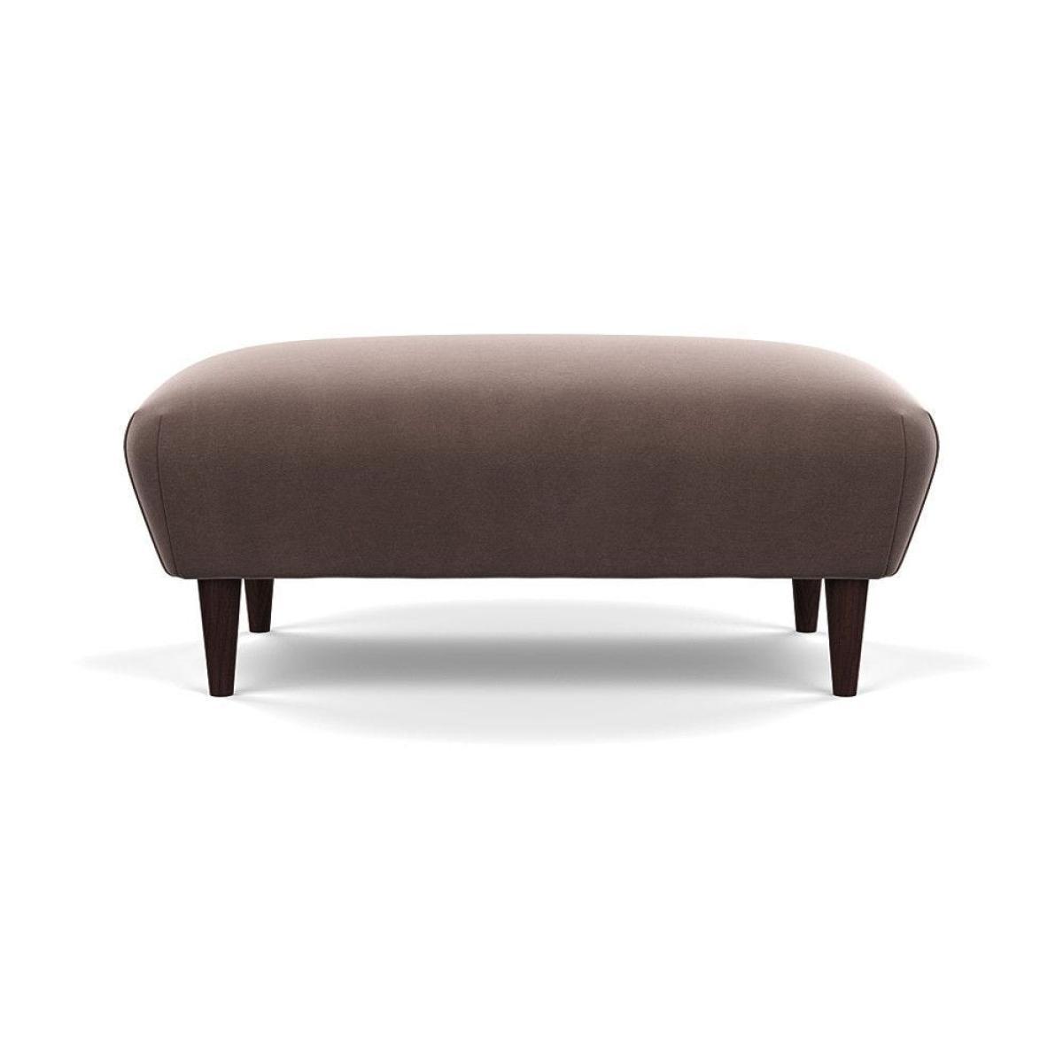 Heal's Somerset Footstool Velvet Midnight Dark Stain - Heal's UK Furniture – image 69