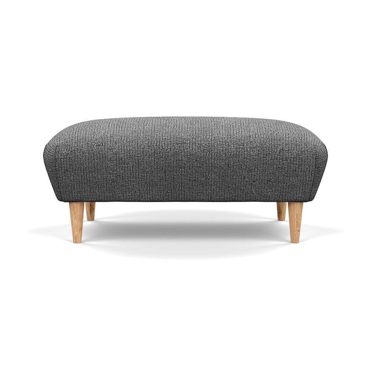 Heal's Somerset Footstool Velvet Midnight Dark Stain - Heal's UK Furniture – image 71