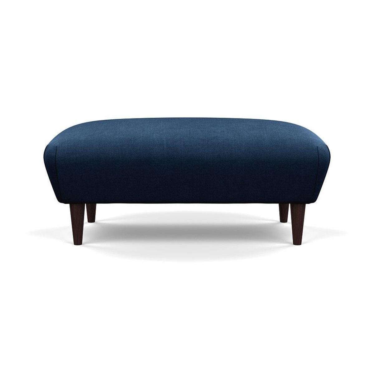 Heal's Somerset Footstool Velvet Midnight Dark Stain - Heal's UK Furniture – image 74