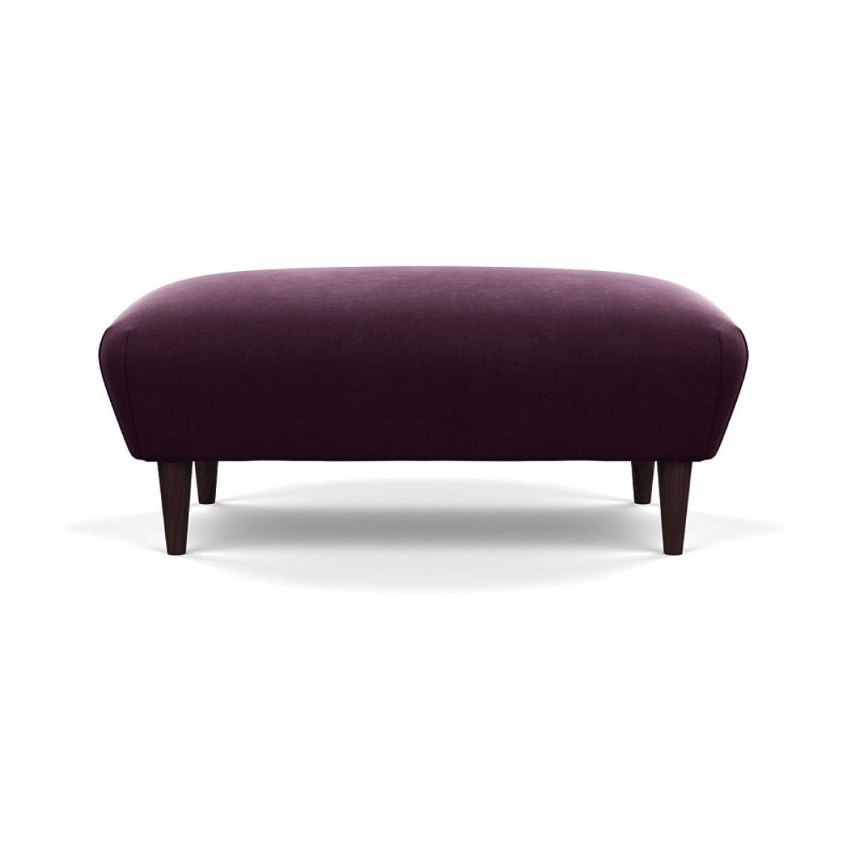 Heal's Somerset Footstool Velvet Midnight Dark Stain - Heal's UK Furniture – image 78