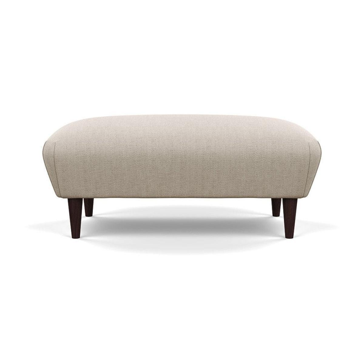 Heal's Somerset Footstool Velvet Midnight Dark Stain - Heal's UK Furniture – image 9