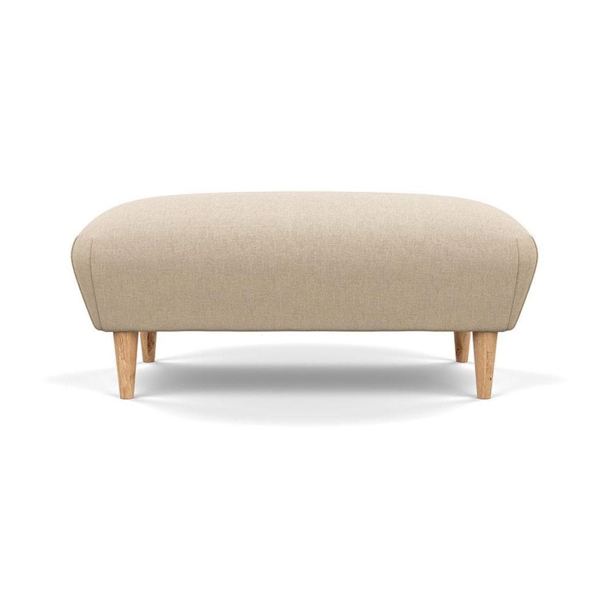Heal's Somerset Footstool Velvet Midnight Dark Stain - Heal's UK Furniture – image 10