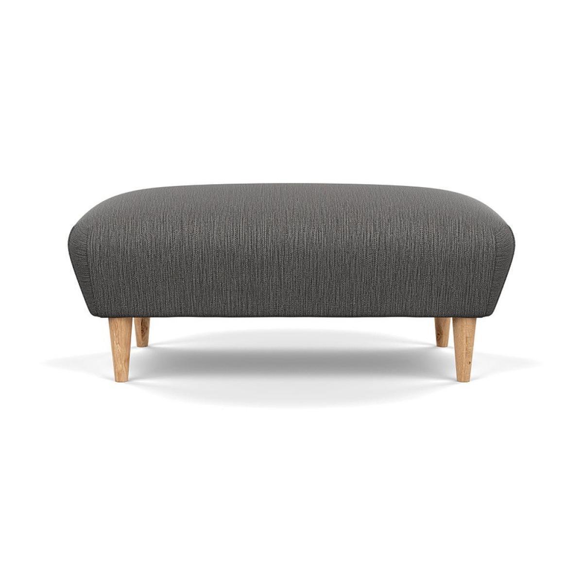 Heal's Somerset Footstool Velvet Midnight Dark Stain - Heal's UK Furniture – image 91