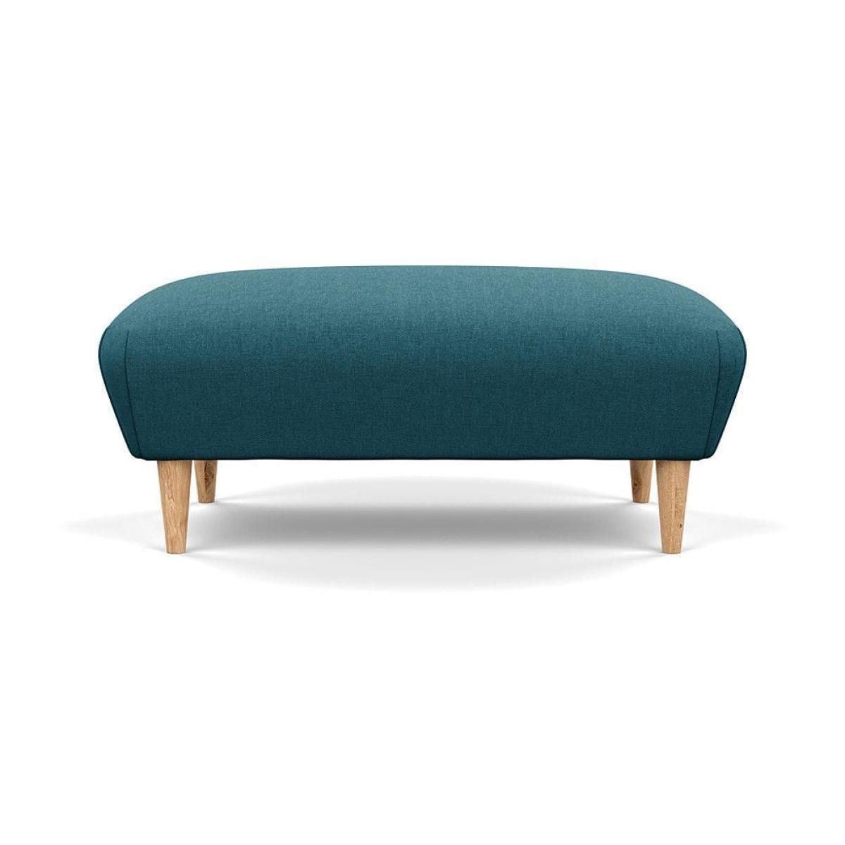 Heal's Somerset Footstool Velvet Midnight Dark Stain - Heal's UK Furniture – image 92