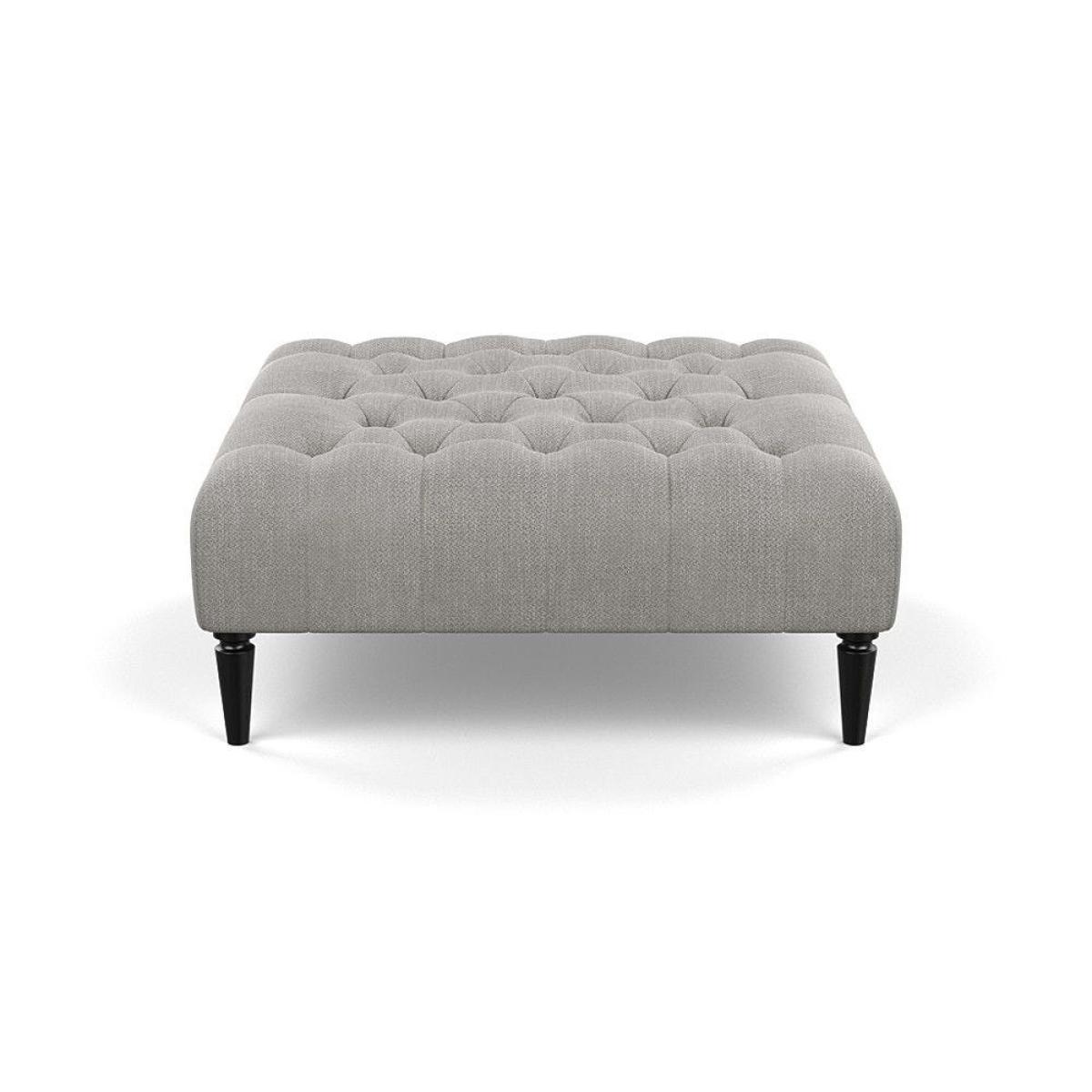 Heal's Balmoral Ottoman Velvet Mink Natural Feet - Heal's UK Furniture – image 18