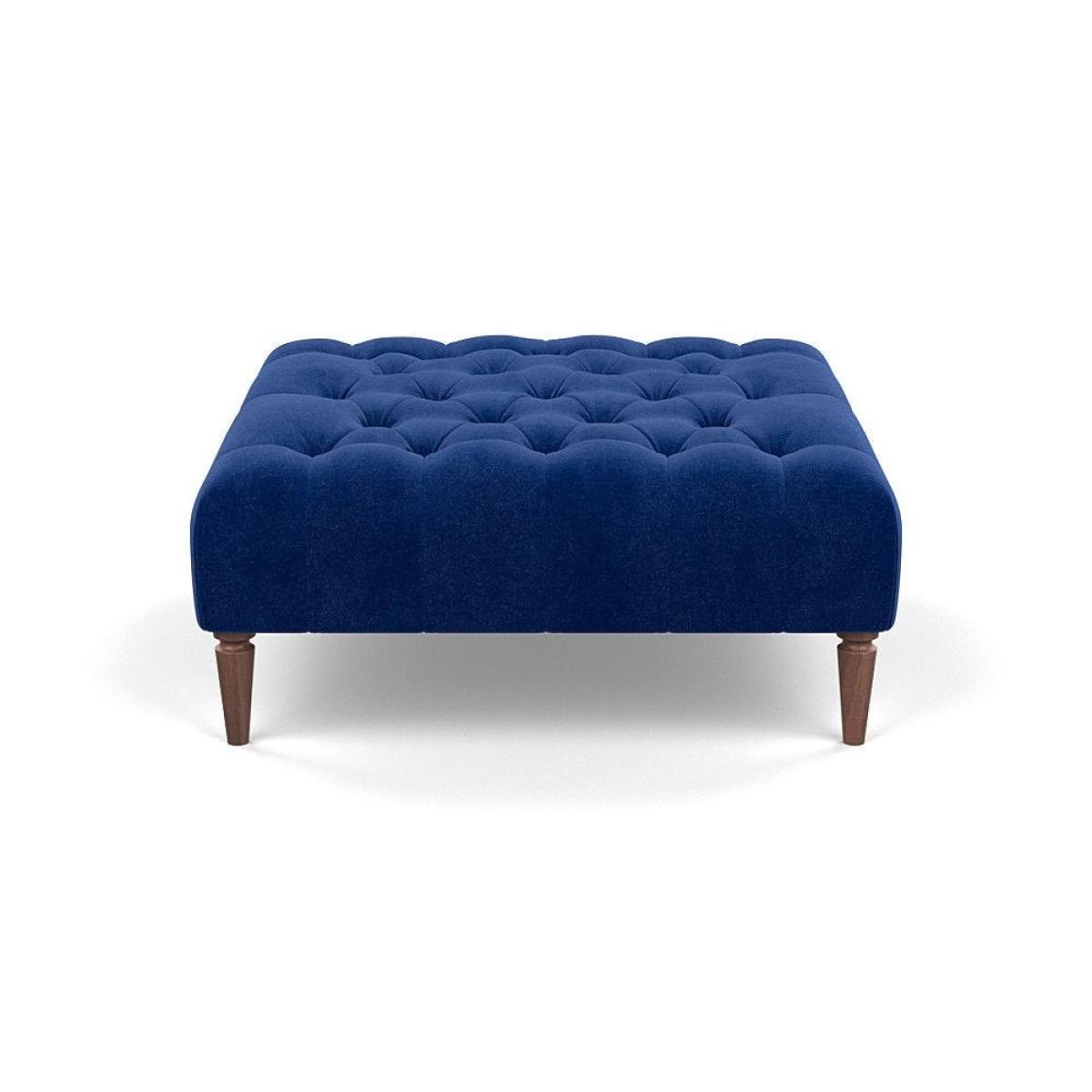 Heal's Balmoral Ottoman Velvet Mink Natural Feet - Heal's UK Furniture – image 22