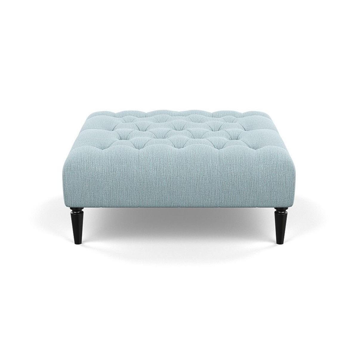 Heal's Balmoral Ottoman Velvet Mink Natural Feet - Heal's UK Furniture – image 37