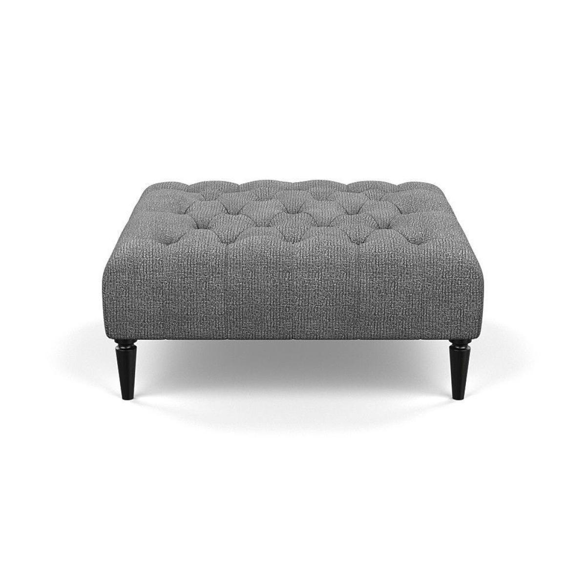Heal's Balmoral Ottoman Velvet Mink Natural Feet - Heal's UK Furniture – image 38