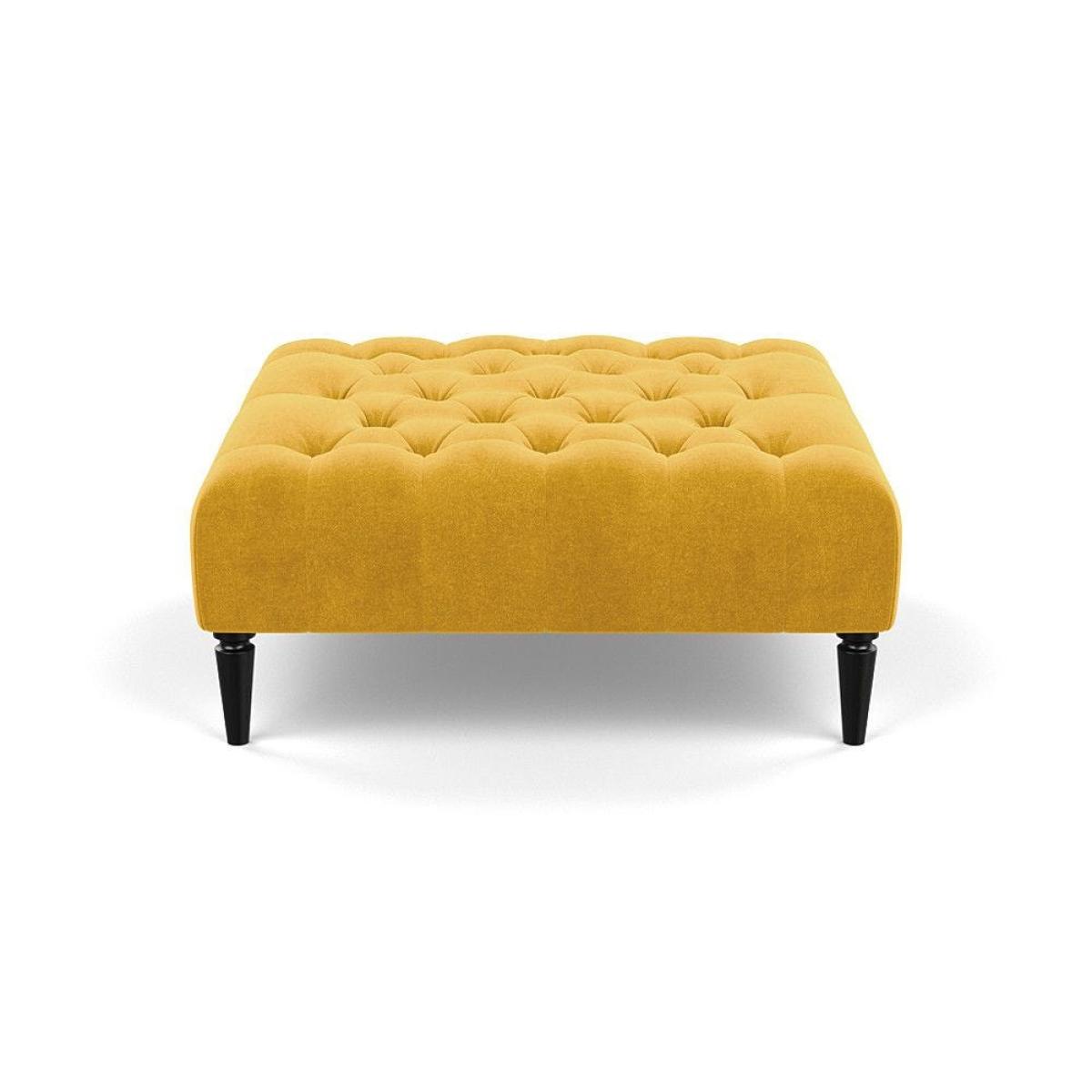 Heal's Balmoral Ottoman Velvet Mink Natural Feet - Heal's UK Furniture – image 52