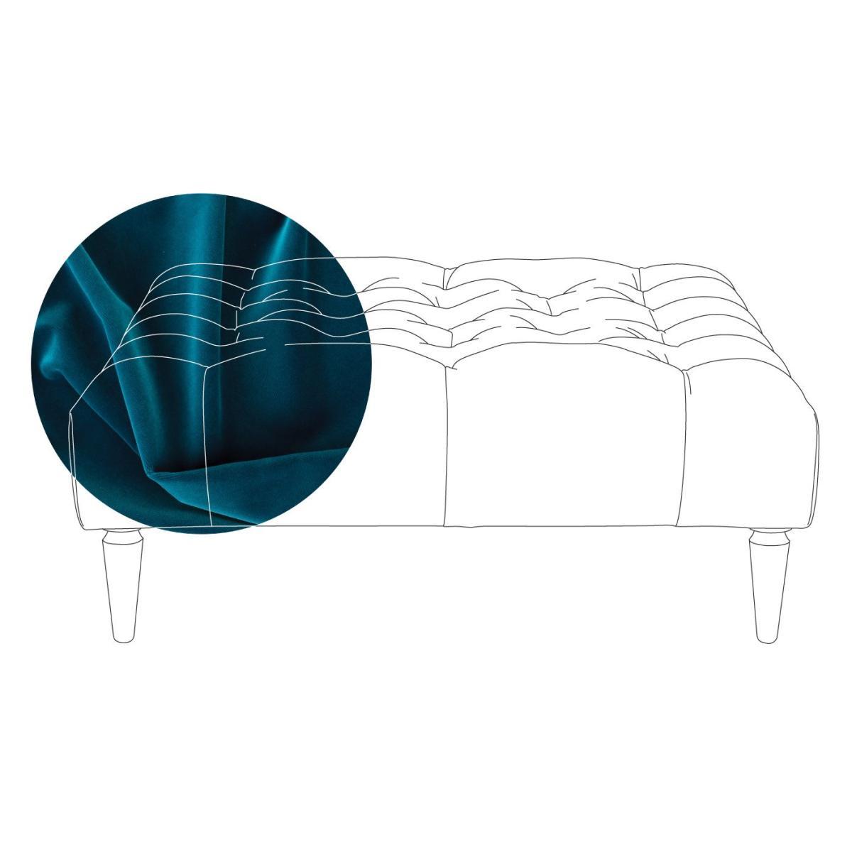 Heal's Balmoral Ottoman Velvet Mink Natural Feet - Heal's UK Furniture – image 58