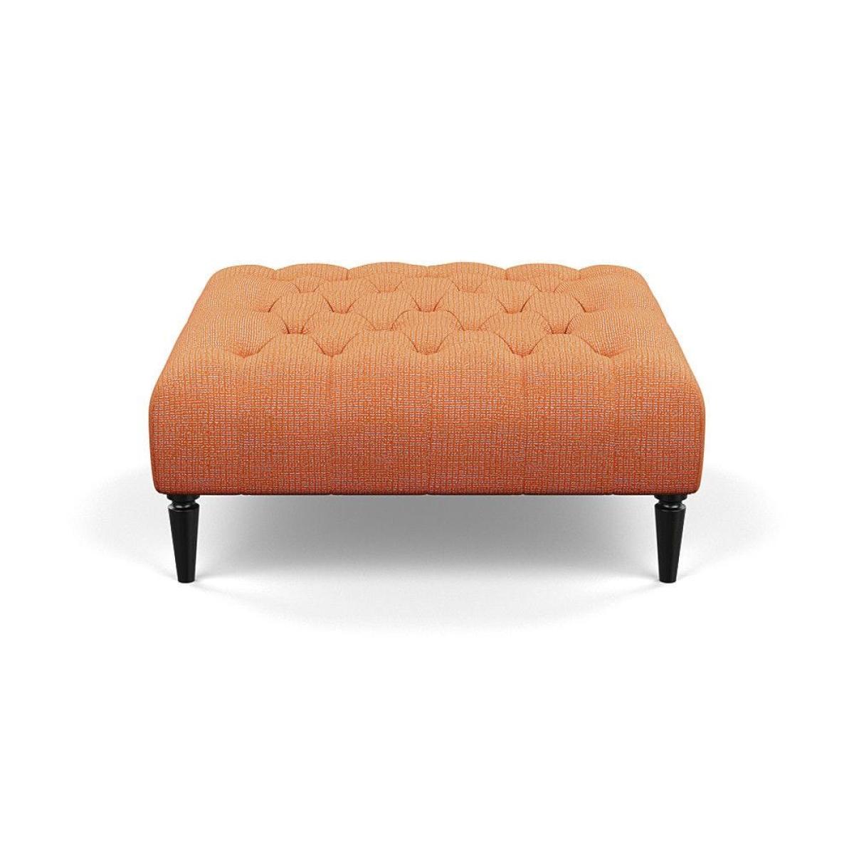 Heal's Balmoral Ottoman Velvet Mink Natural Feet - Heal's UK Furniture – image 75
