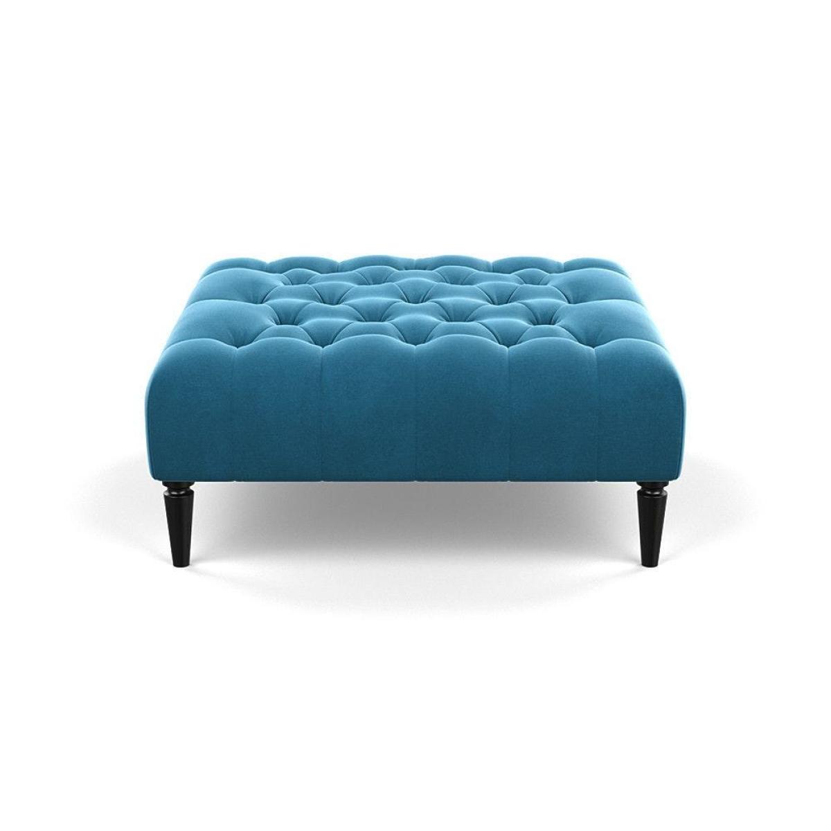 Heal's Balmoral Ottoman Velvet Mink Natural Feet - Heal's UK Furniture – image 79