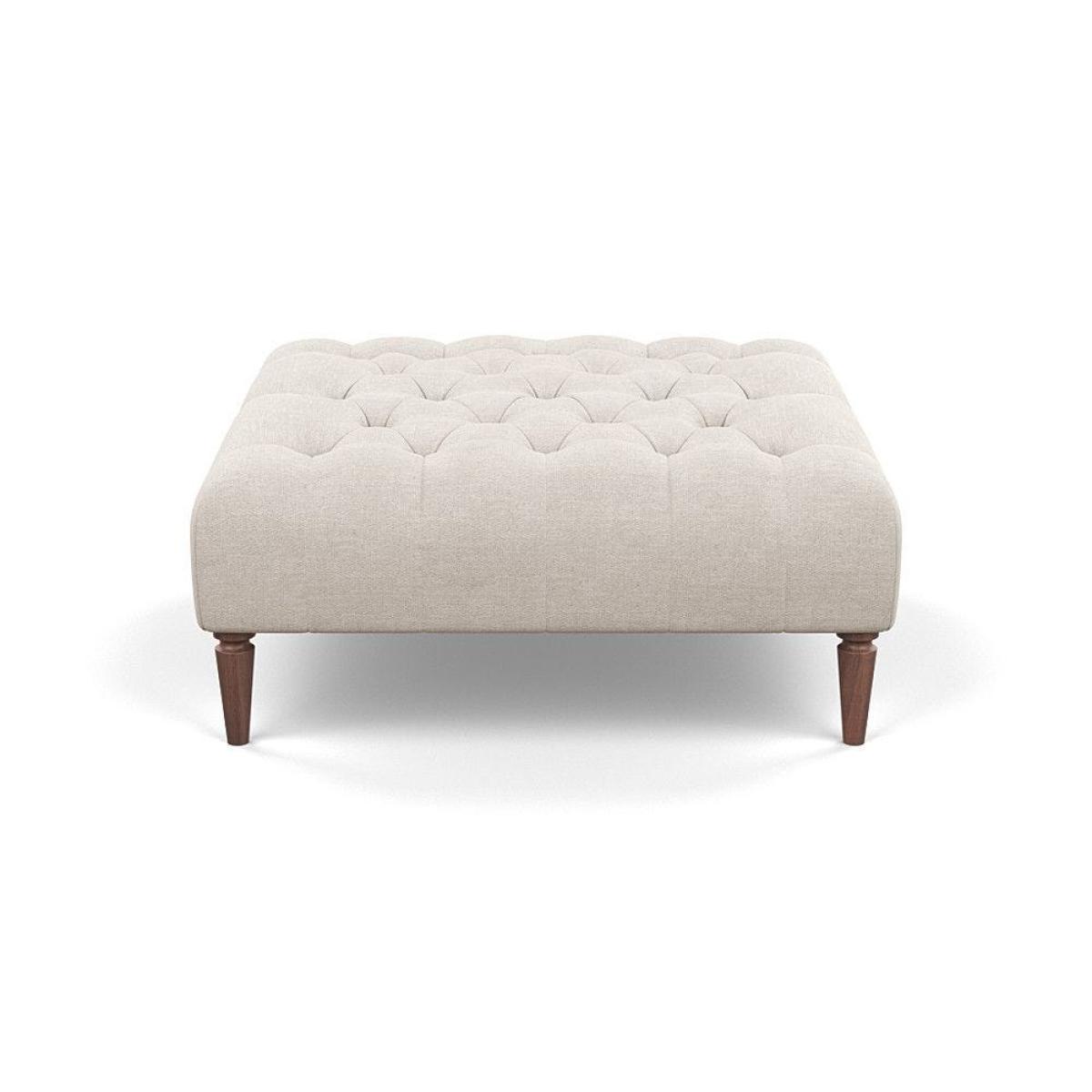 Heal's Balmoral Ottoman Velvet Mink Natural Feet - Heal's UK Furniture – image 82