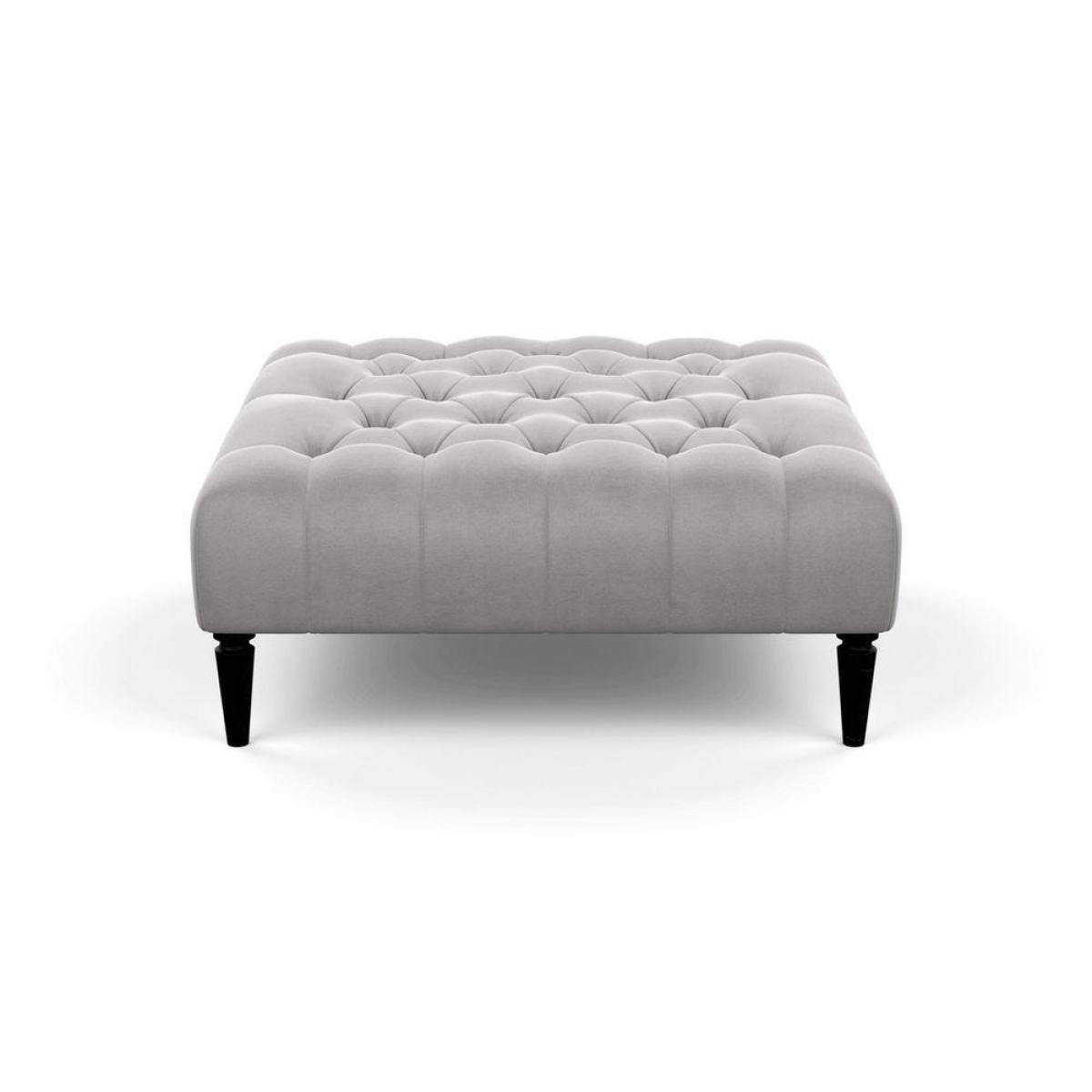 Heal's Balmoral Ottoman Velvet Mink Natural Feet - Heal's UK Furniture – image 85