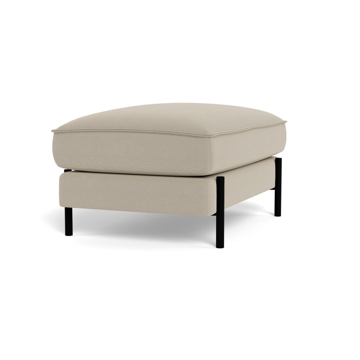 Heal's Tortona Footstool Linen Hessian - Heal's UK Furniture – image 2