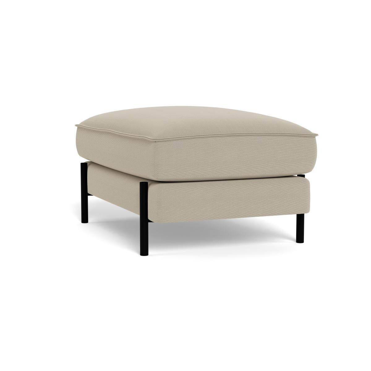 Heal's Tortona Footstool Linen Hessian - Heal's UK Furniture – image 4