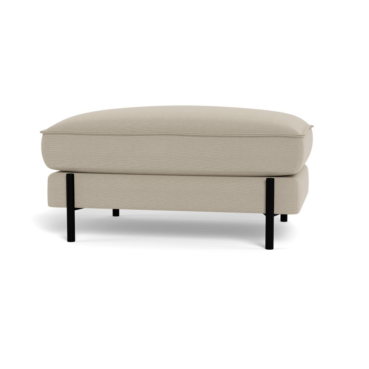 Heal's Tortona Footstool Linen Hessian - Heal's UK Furniture – image 5