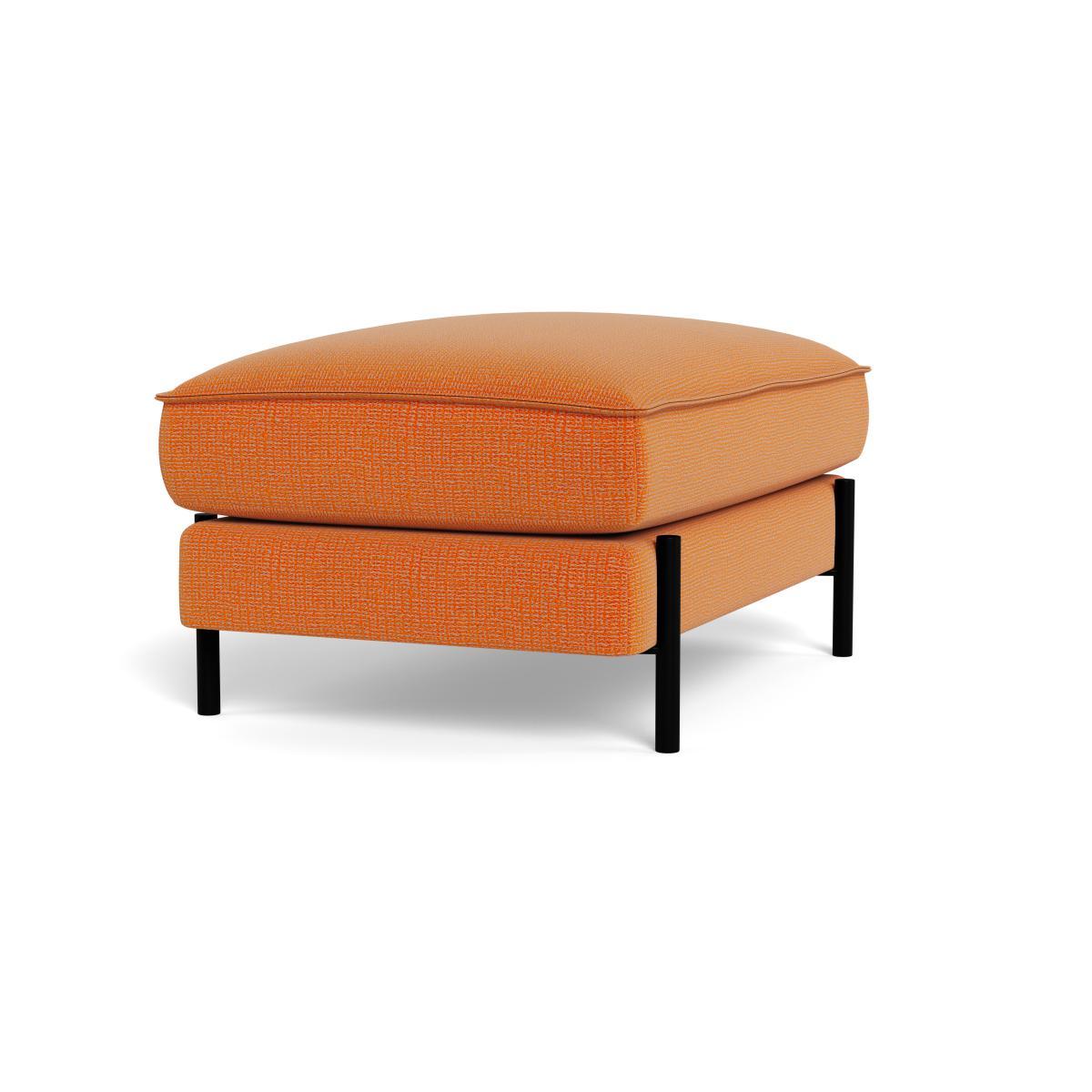 Heal's Tortona Footstool Tejo Recycled Zinnia - Heal's UK Furniture – image 2
