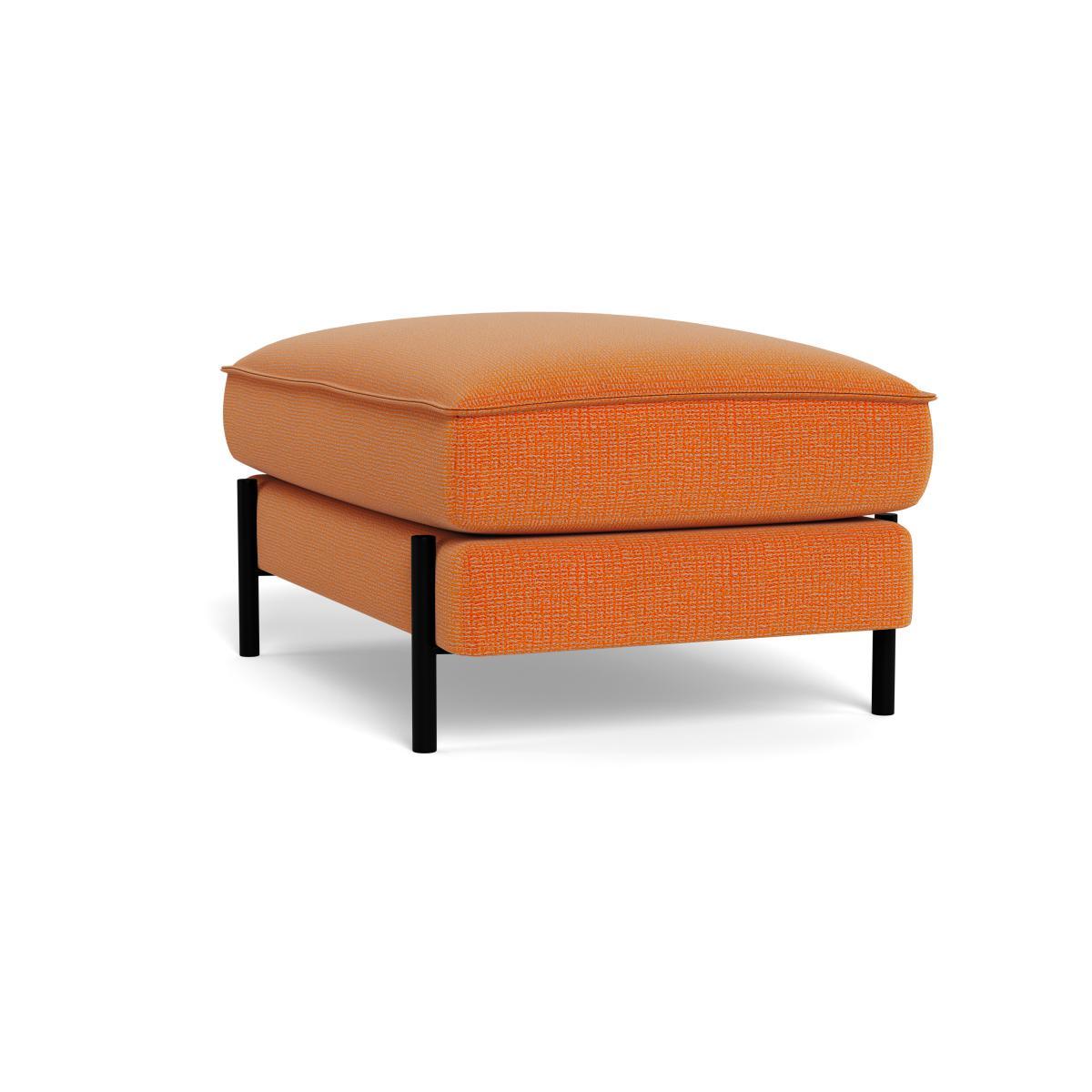 Heal's Tortona Footstool Tejo Recycled Zinnia - Heal's UK Furniture – image 4