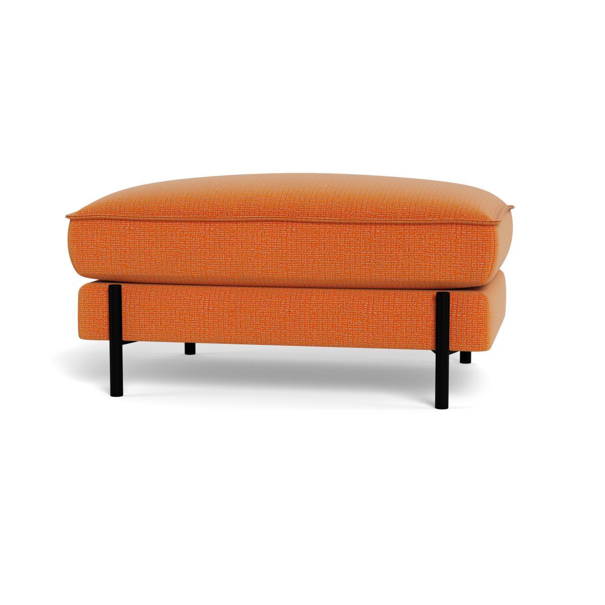 Heal's Tortona Footstool Tejo Recycled Zinnia - Heal's UK Furniture – image 5