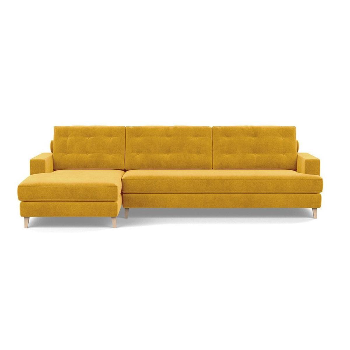 Heal's Mistral Footstool Capelo LinenCotton Sea Salt Natural Feet - Heal's UK Furniture – image 27